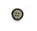 BVLA BUTTON 4mm- 14k White Gold