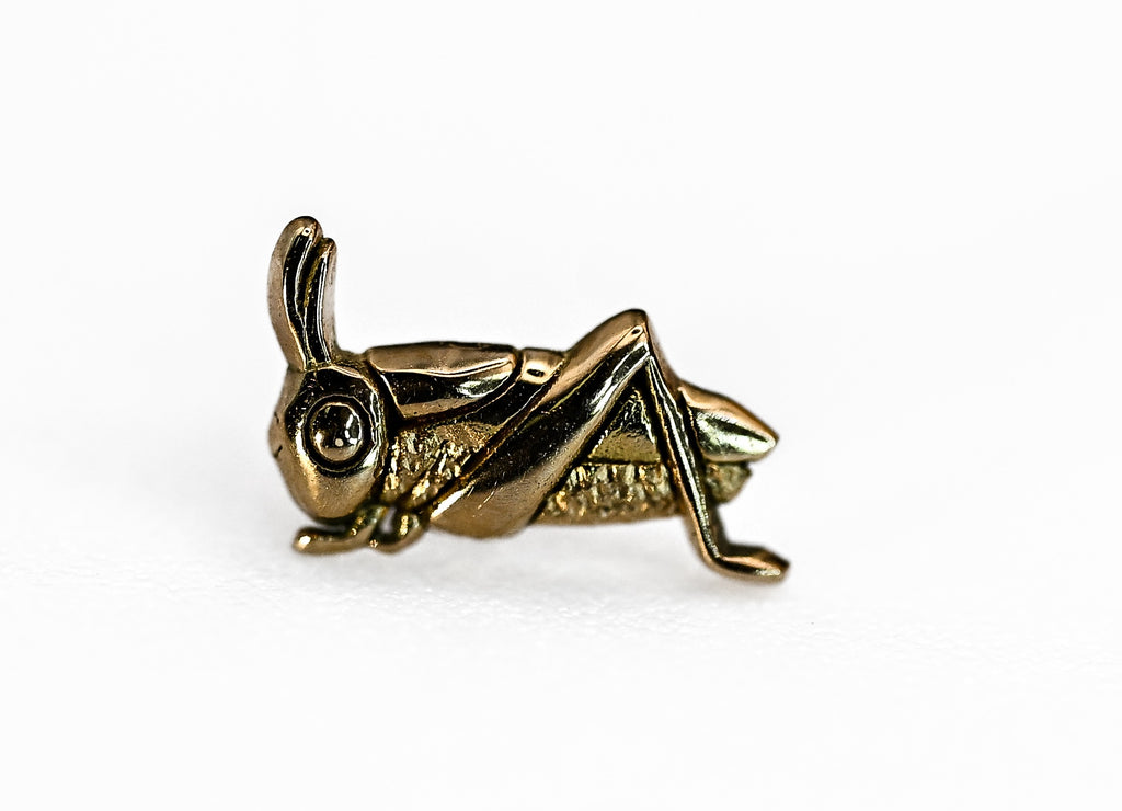 KIWI GRASSHOPPER- 15k Yellow Gold