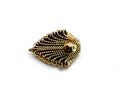 KIWI WIRE DESIGN- 15k Yellow Gold- 14g