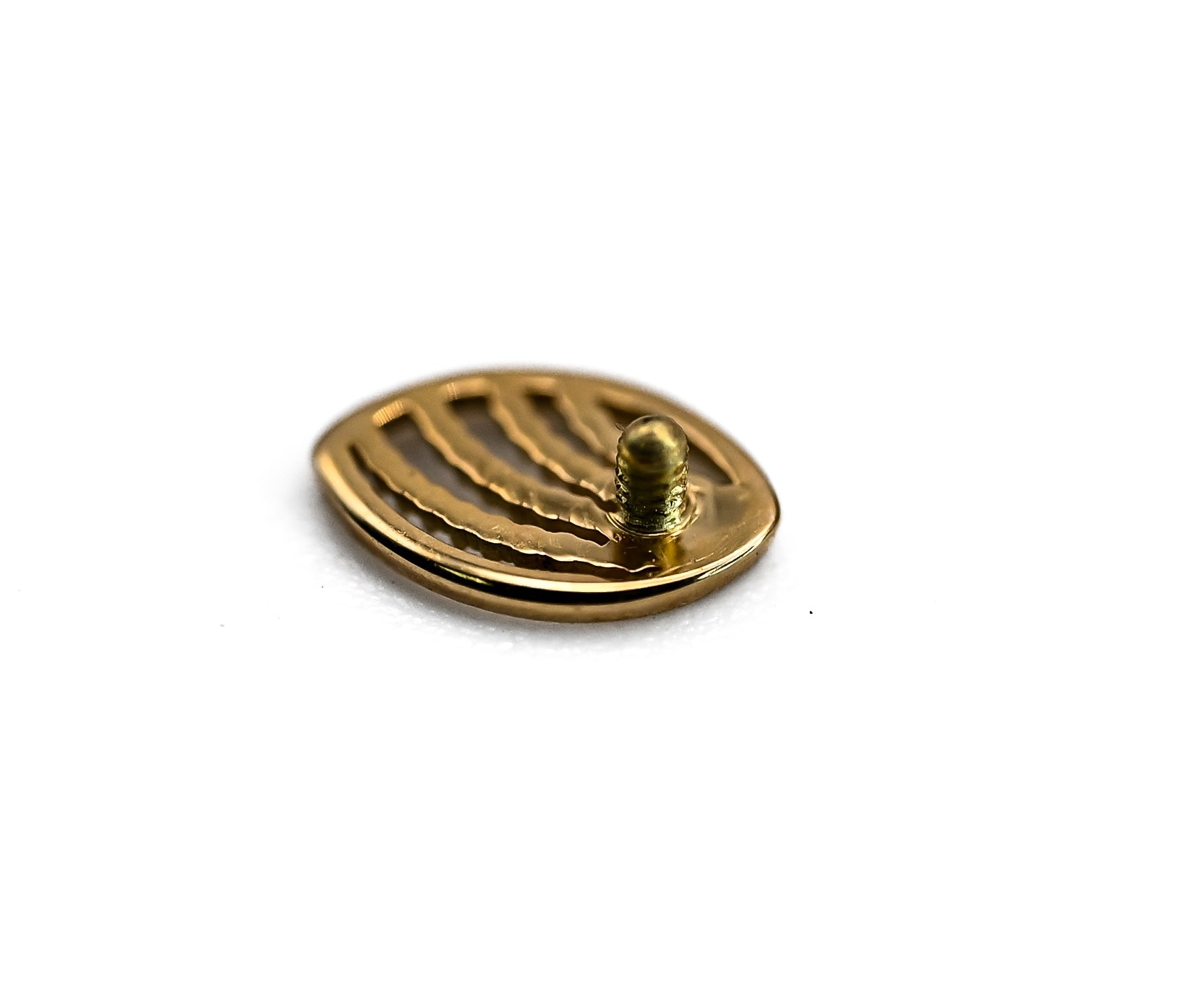KIWI LEAF WIRE DESIGN- 15k Yellow Gold- 14g