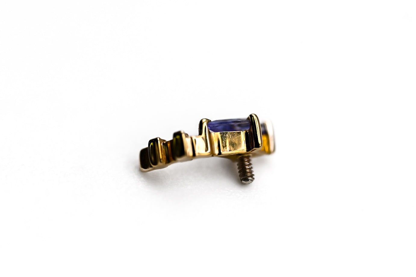 BVLA HANG ON! KITE- 14k Yellow Gold- TANZANITE