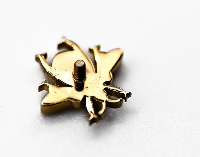BVLA BUMBLE BEE- 14k Yellow Gold- DIAMOND (16g)