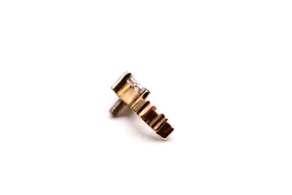 BVLA HANG ON! KITE- 14k Yellow Gold- White CZ