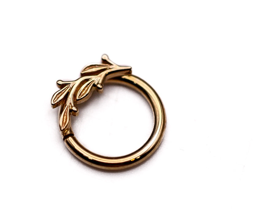 BVLA AMITY- 14k Yellow Gold- 16g Seam Ring
