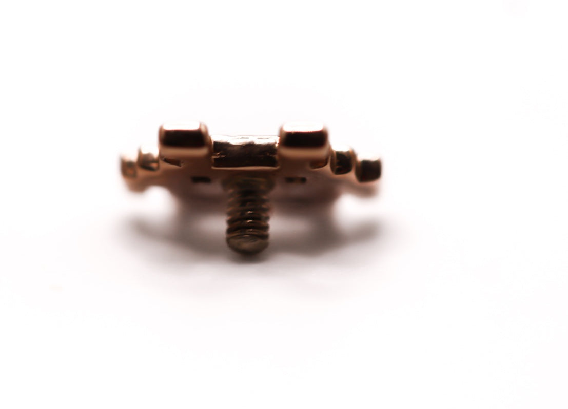 BVLA ATARI- 14k Rose Gold- SPACE INVADER (14g)