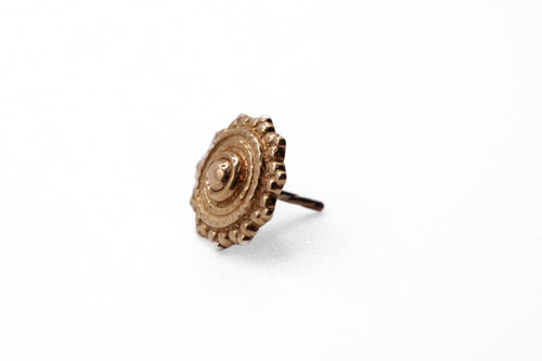 BVLA AFGHAN 6mm- 14k Yellow Gold Round- GOLD BEAD