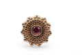 BVLA AFGHAN 6mm- 14k Yellow Gold Round- PINK SAPPHIRE