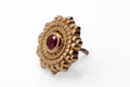 BVLA AFGHAN 6mm- 14k Yellow Gold Round- ANASTASIA TOPAZ