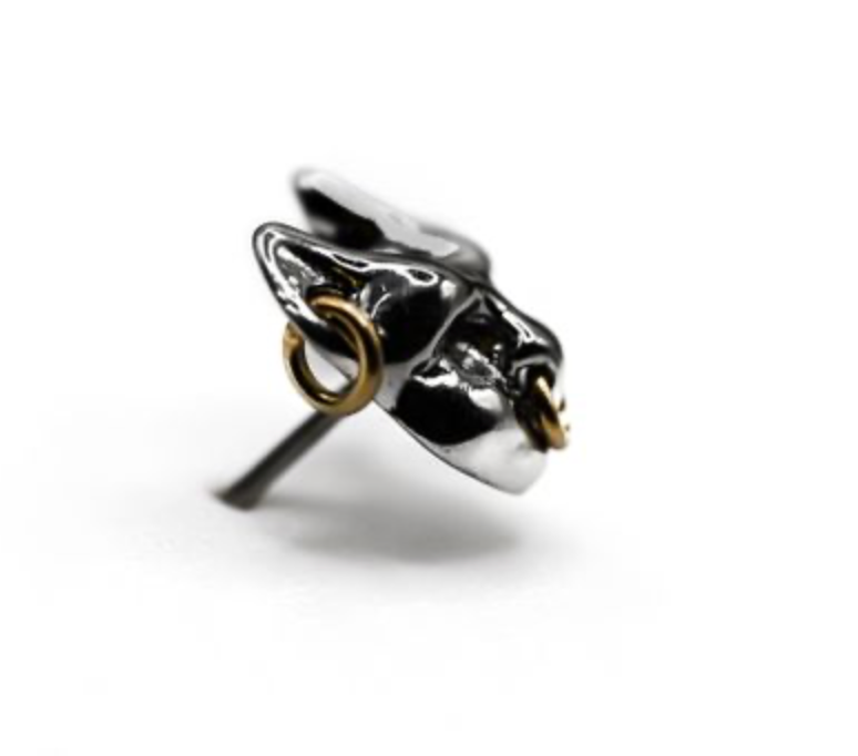 PUPIL HALL 14k White Gold- MEW MEW