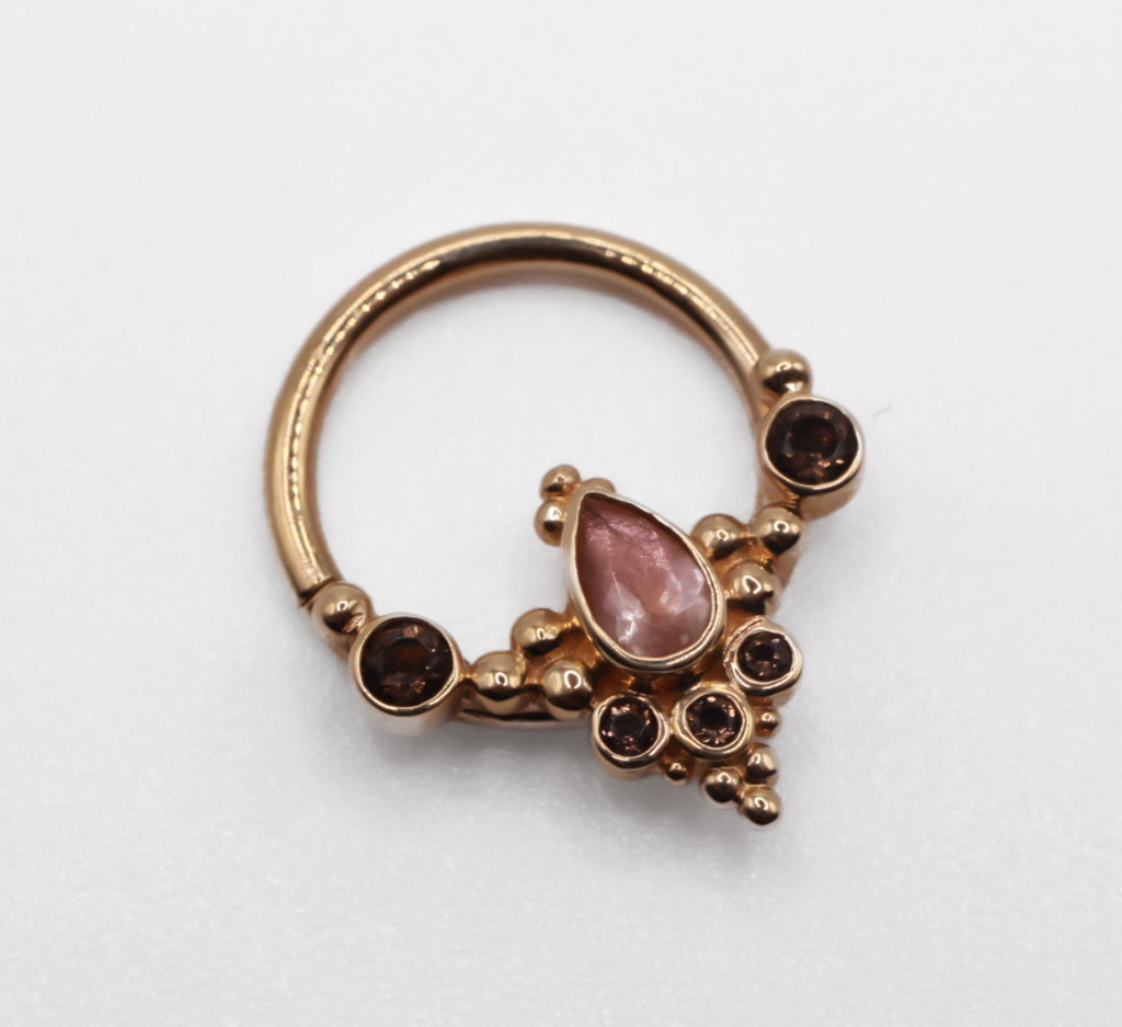 BVLA COLADA -14k Yellow Gold- OREGON SUNSTONE