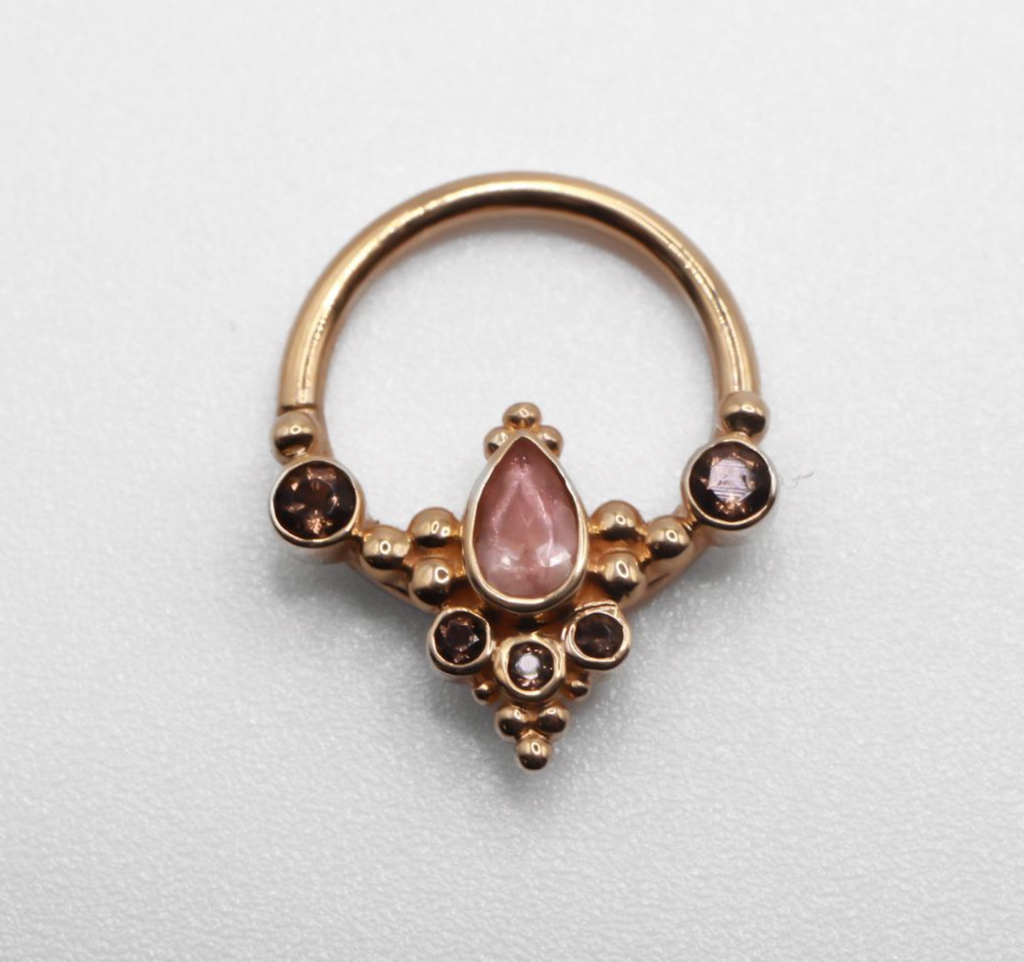 BVLA COLADA -14k Yellow Gold- OREGON SUNSTONE