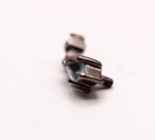 BVLA HANG ON! KITE- 14k White Gold- SWISS BLUE TOPAZ