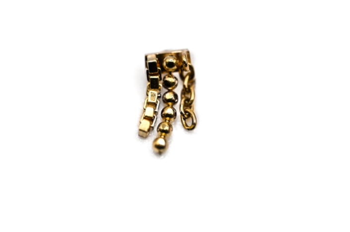 PUPIL HALL 14k Yellow Gold- BADA TRIO