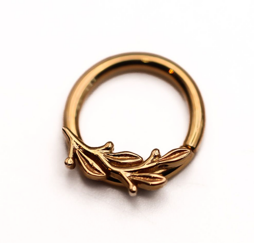 BVLA AMITY- 14k Yellow Gold- 16g Seam Ring